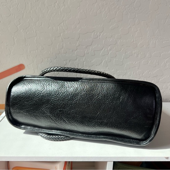 Brighton Black Canvas with Leather Detail Purse - Picture 5 of 8